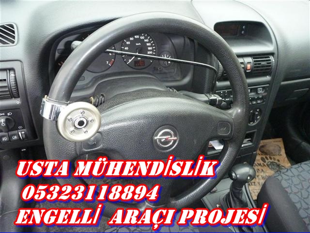 ENGELLİ ARACI PROJESİ TERTİBAT APARAT SÖKÜM ÇIKARMA ARAÇ PROJESİ ANKARA USTA MÜHENDİSLİK 05323118894