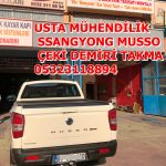 SSANYONG /GRAND /MUSSO /ÇEKİ DEMİRİ TAKMA MONTESİ VE ARAÇ PROJE ANKARA USTA MÜHENDİSLİK 05323118894