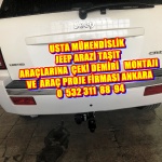 JEEP GRAND CHROKEE GRD LIMITED ARAZİ TAŞITI ARAÇLARA ÇEKİ DEMİRİ TAKMA BAGLAMA MONTAJI VE ARAÇ PROJESİ ANKARA USTA MÜHENDİSLİK 05323118894