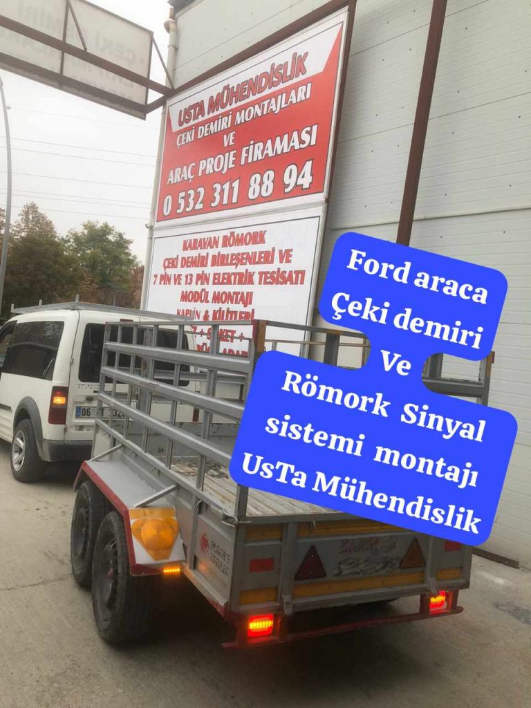 FORD Çeki demiri takma maliyeti fiyatı çeki demiri montajı projesi usta mühendislik ankara 05323118894