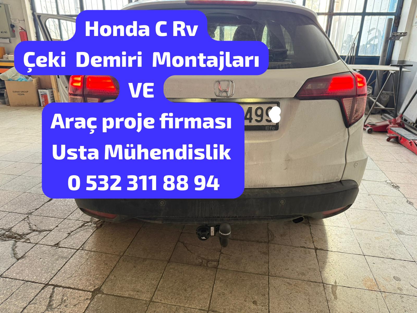 Honda CR-V çeki demiri, Honda CR-V çeki demiri montajı, Honda CRV araç proje, Ankara çeki demiri, Honda SUV çeki demiri, karavan çeki demiri, ruhsata işletme, Usta Mühendislik Çeki Demiri 05323118894