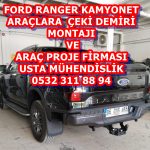 FORD RANGER çeki demiri montajı ankara ve araç proje firması usta mühendislik ankara USTA MÜHENDİSLİK 05323118894