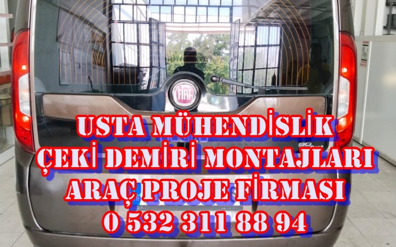 dobo fıat kamyonet lere Çeki demiri takma montaj maliyeti fiyatları çeki demiri ankara da araç projesi ankara usta mühendislik 05323118894