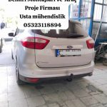 FORD C MAX ARAÇLARA ÇEKİ DEMİRİ TAKMA BAGLAMA MONTAJI VE ARAÇ PROJESİ ANKARA USTA MÜHENDİSLİK 05323118894