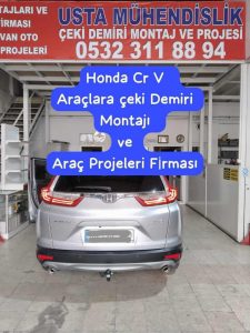 Honda CR-V çeki demiri, Honda CR-V çeki demiri montajı, Honda CRV araç proje, Ankara çeki demiri, Honda SUV çeki demiri, karavan çeki demiri, ruhsata işletme, Usta Mühendislik Çeki Demiri 05323118894