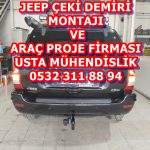 JEEP çeki demiri montajı projesi ve fıyatı ankara USTA MÜHENDİSLİK 05323118894