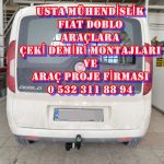 fıat doblo kamyonet çeki demiri ankara da montaj ve fiyatı maliyeti ankara araç projesi usta mühendislik ankara da 05323118894