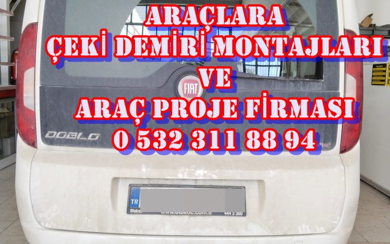 fıat doblo kamyonet çeki demiri ankara da montaj ve fiyatı maliyeti ankara araç projesi usta mühendislik ankara da 05323118894