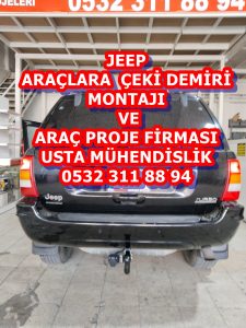 JEEP çeki demiri montajı projesi ve fıyatı ankara USTA MÜHENDİSLİK 05323118894