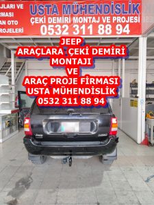 JEEP çeki demiri montajı projesi ve fıyatı ankara usta mühendislik 05323118894