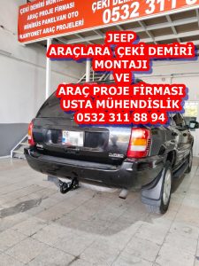 JEEP çeki demiri montajı projesi ve fıyatı ankara