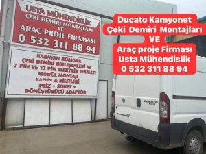 ducato Çeki DemiriTakma montajı ve araç proje firması ankara usta mühendislik 05323118894