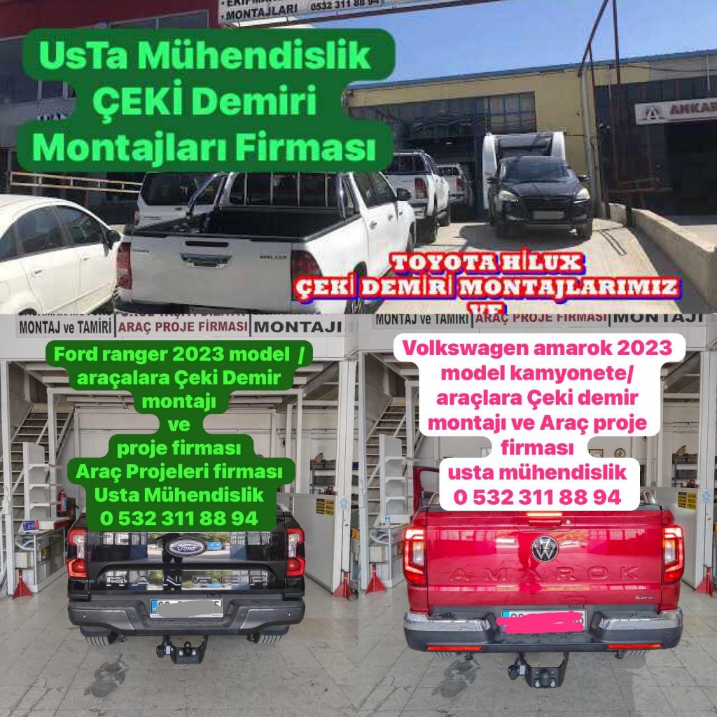 VOLSWAGEN amarok Çeki Demiri montajı ankara çeki demiri maliyeti fiyatı projesi
usta mühendislik ankara
05323118894