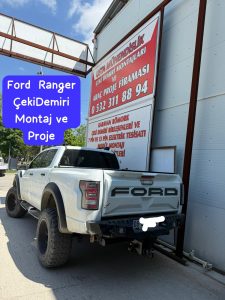 Ford ranger kamyonet Çeki demiri takma montajı VE araç proje firması ANKARA USTA MÜHENDİSLİK 05323118894