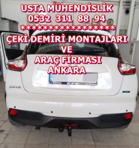NISSAN JUKE ÇEKİ DEMİRİ TAKMA MONTAJI VE ARAÇ PROJE FİRMASIUSTA MÜHENDİSLİK 05323118894
