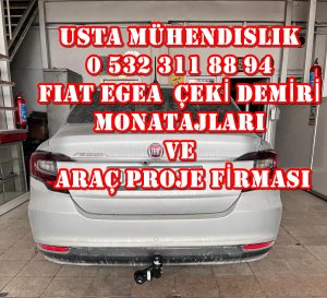 Egea FIAT EGEA Çeki demiri takma baglama montajı ve araç proje firması ankara usta mühendislik ankara da 05323118894