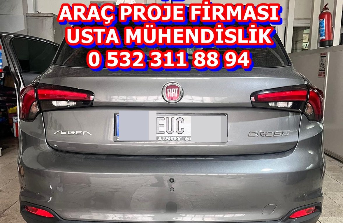 Egea FIAT EGEA CROSS Çeki demiri takma baglama montajı ve araç proje firması ankara usta mühendislik ankara da 05323118894